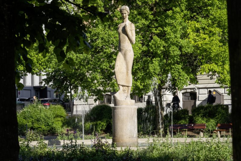 Brunnen im Leonhardspärkli