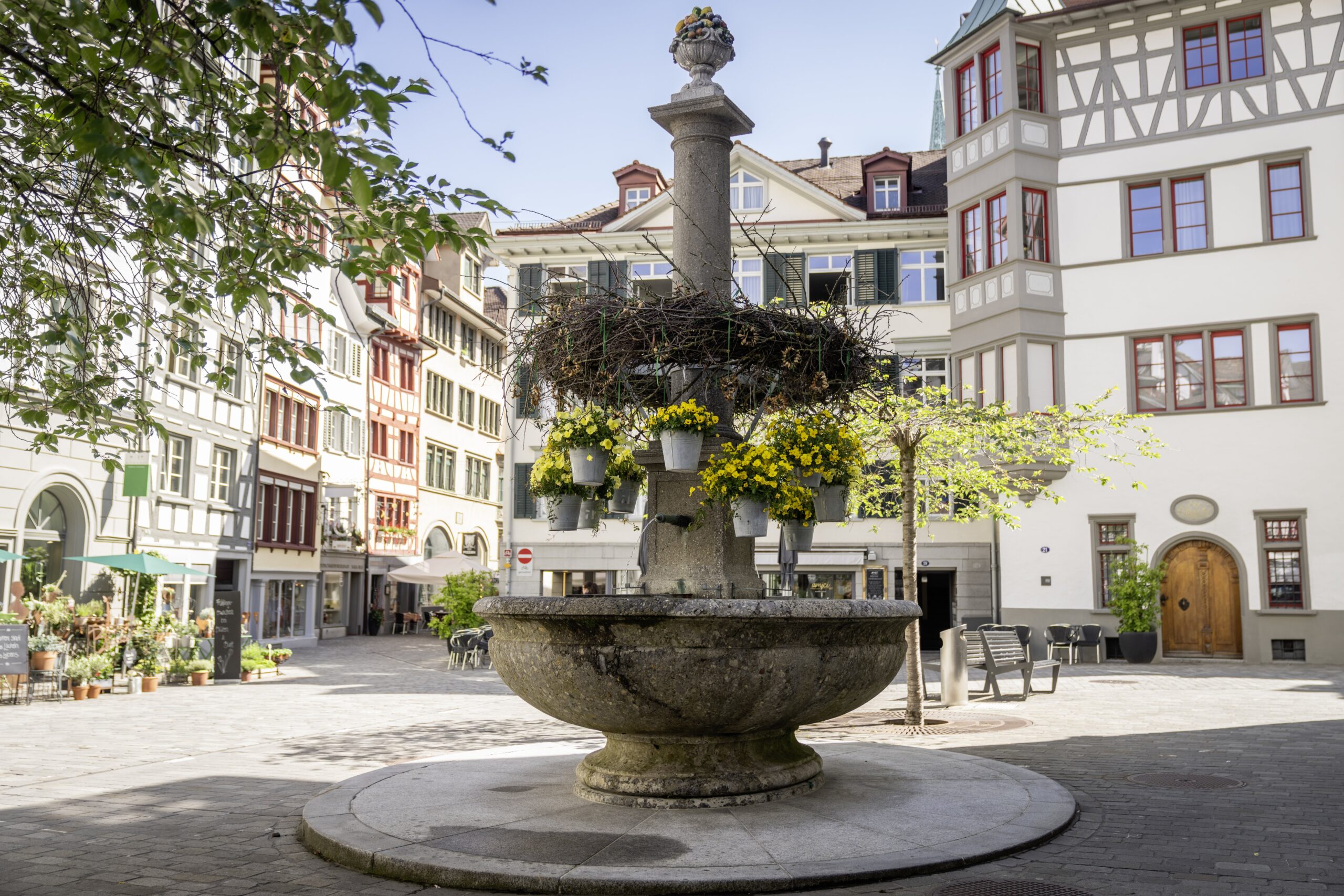 Brunnen am Grüninger-Platz